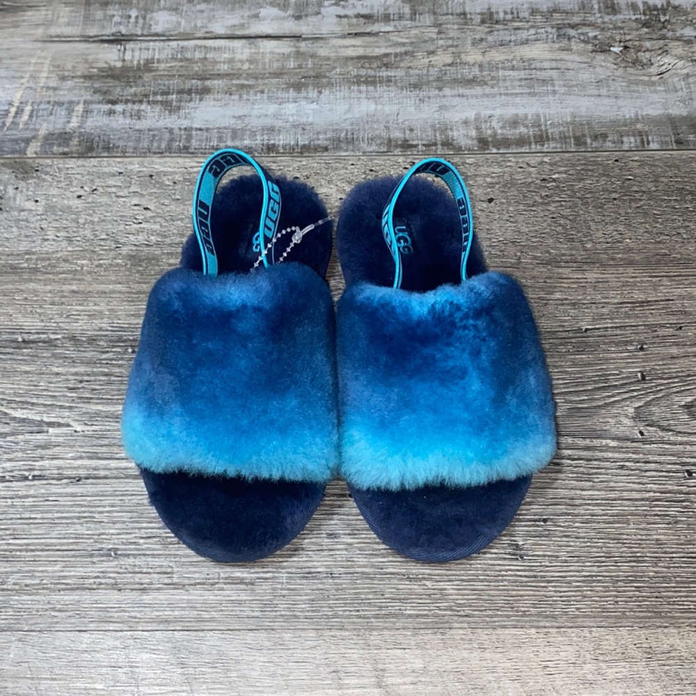UGG Yeah Slides. Blue. Kids Toddler Size 11. NEW, Never Used. Box not in…